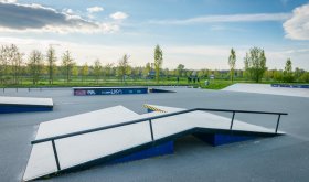 Foto: Aad van Vliet Skatepark in Noorderpark Ruigenhoek